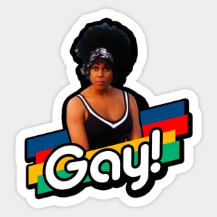 RuPaul Is Gay! Sticker